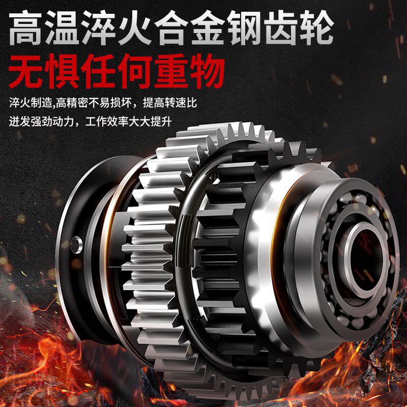 热销无线遥控电动葫芦220v小型吊机升降机微型家用提升机卷扬起重