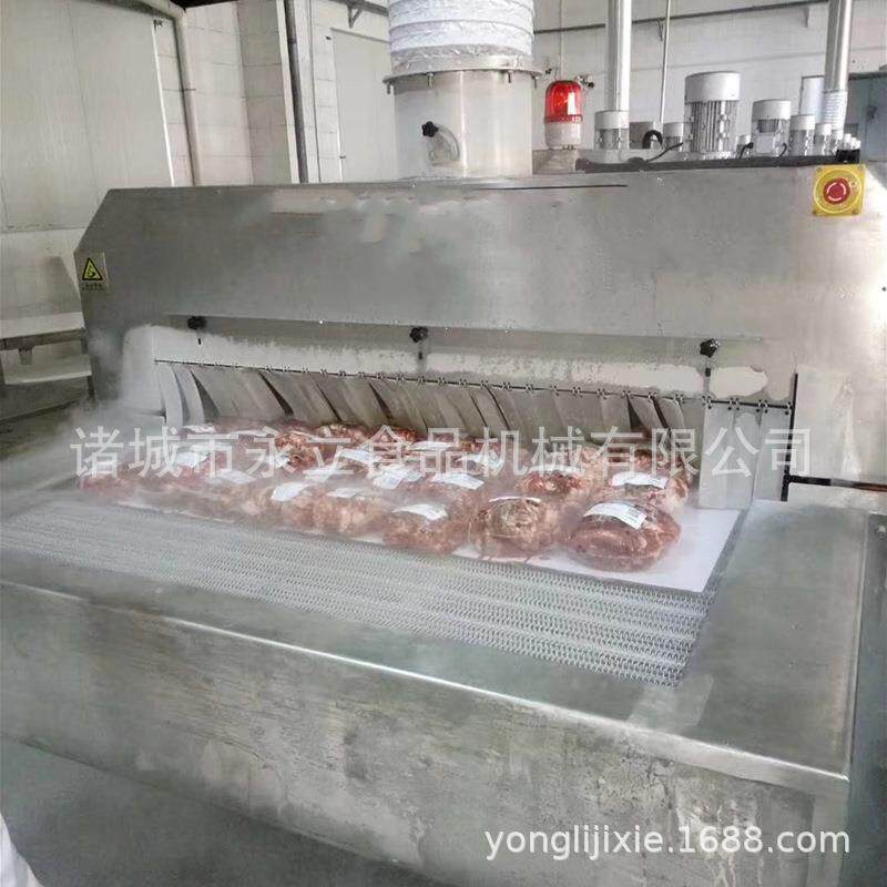 澳龙液氮速冻机隧道式液氮制冷设备大龙虾快速冷冻机