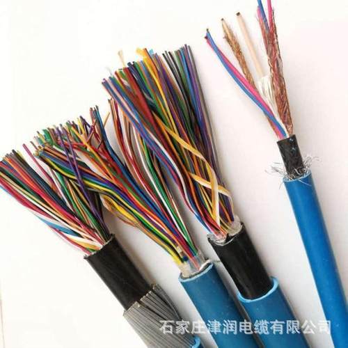 MHYSV煤矿用通信电缆MHYAV10*2*0.8矿用电话信号线