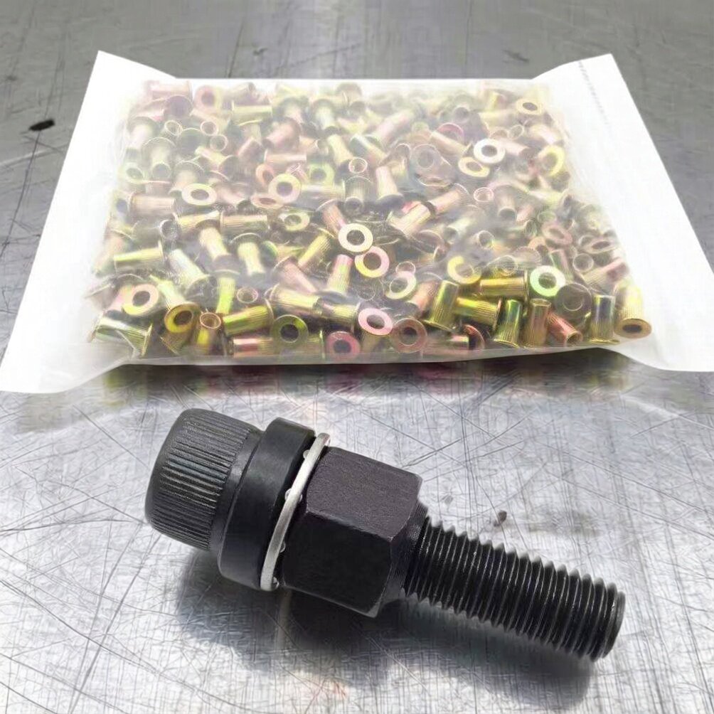 拉铆螺母简易工具家用汽车牌照铁皮手动拉母头平头拉铆螺母铆钉