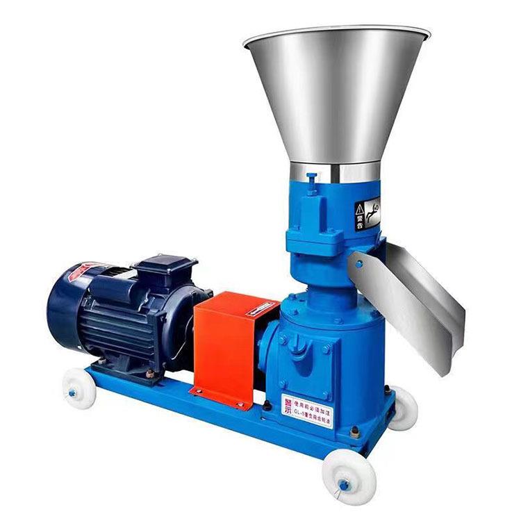 家用小型颗粒饲料机猪鸡鱼颗粒饲料机小型家禽养殖饲料颗粒机器