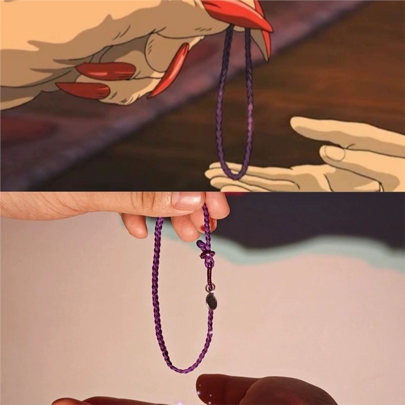 原创千与千寻同款头绳护身符宫崎骏动漫周边可调节手绳发绳,模玩/动漫/周边/娃圈三坑/桌游,动漫手表/项链/饰品,淘宝优惠券,粉丝福利购,淘宝优惠卷