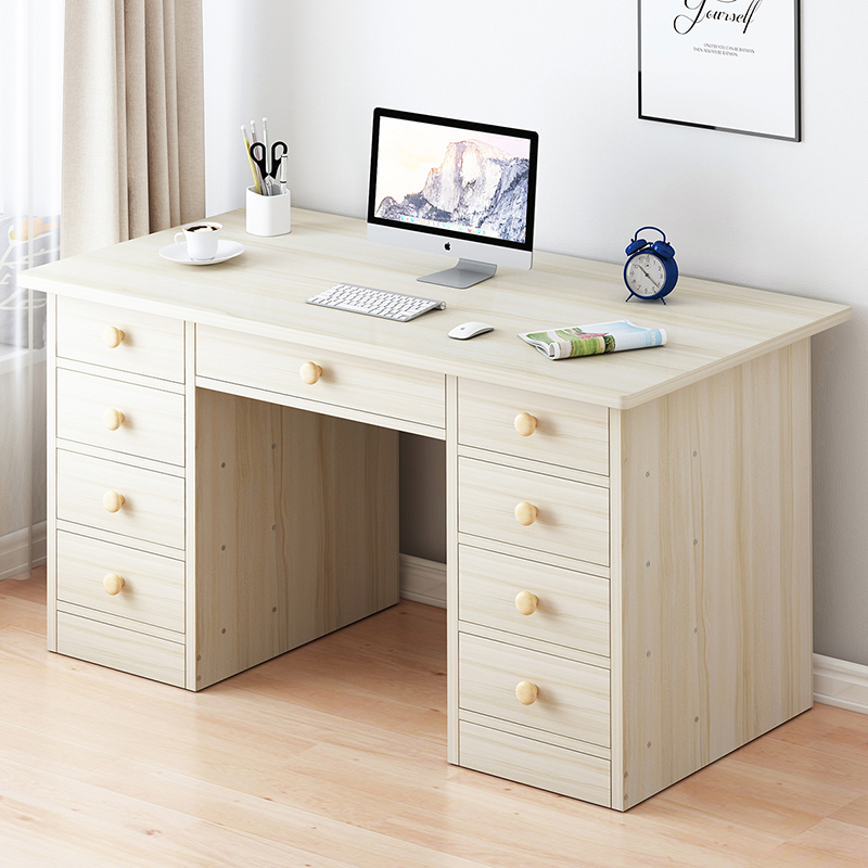 速发台子电字台式桌书桌简约家用卧室写脑桌简易宿舍学生写字桌