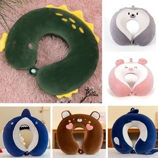 速发u头枕旅行枕头记忆棉型枕u形脖枕护脖子靠枕护颈枕办公室睡觉