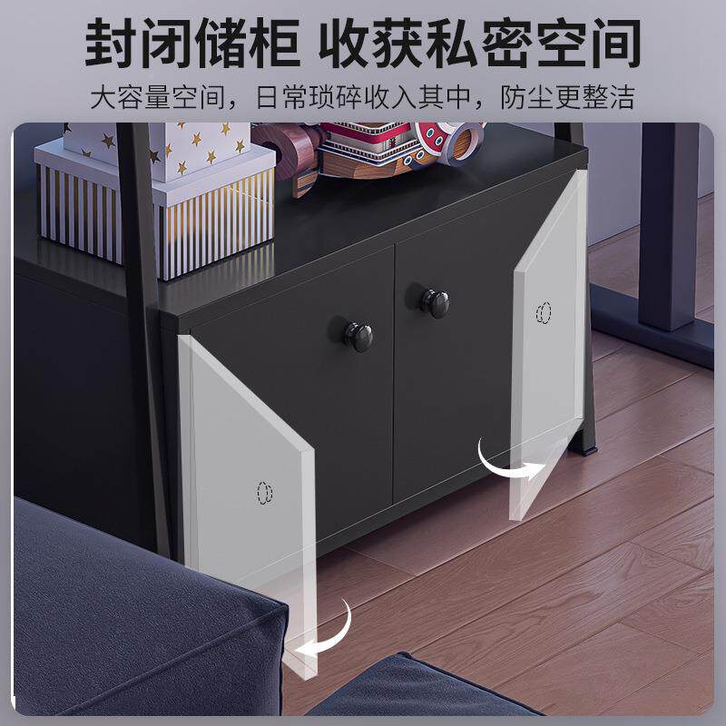 置子物架落地书桌旁小架展示客厅梯书形多层架小RLV型卧柜室靠墙