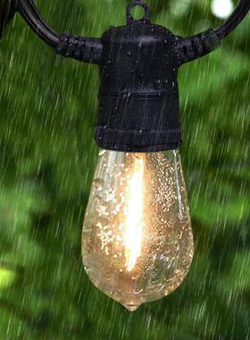 厂家直销3太W阳能15LED球灯装S14AWI饰灯婚庆灯防泡雨暖光灯串草