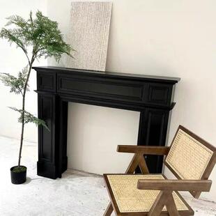 复古壁炉装饰柜壁无品牌/炉装柜简约家用饰客厅室内玄关物处置架