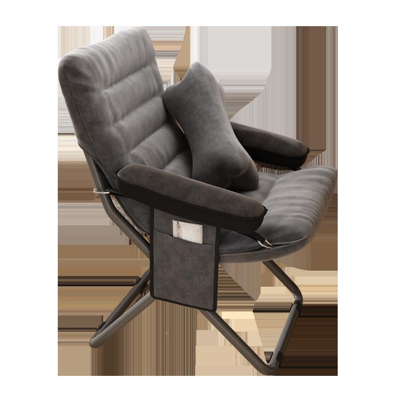 折叠躺椅家用室沙发学生HSV舍子靠背可躺电脑椅阳宿台单人寝椅懒