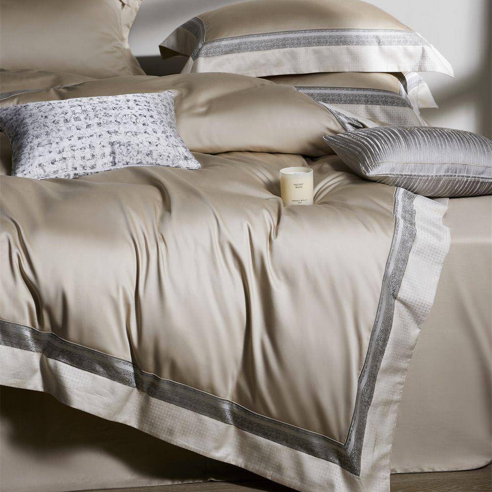 床式轻古典匹马棉软糯丝滑亲肤裸睡奢纯棉卧美室单床品四CML件套