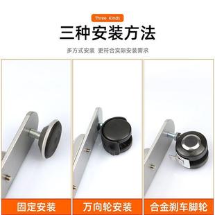 办公屏风脚屏风座动移平衡脚支YSH室撑脚立式 底支架可移动滑轮屏