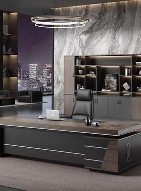 柜老板办室文件柜资PDD10265料带锁子背景储物木公质现代柜档案书