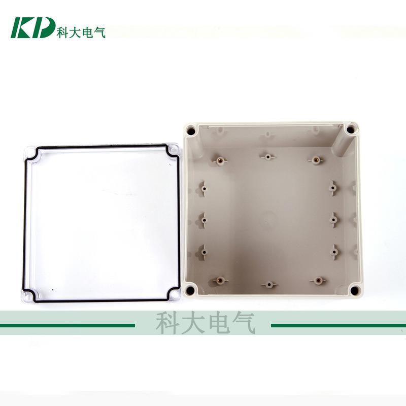 200*20*10mmQSL正方形透明塑料盒0子工程塑接线料盒防水接线盒