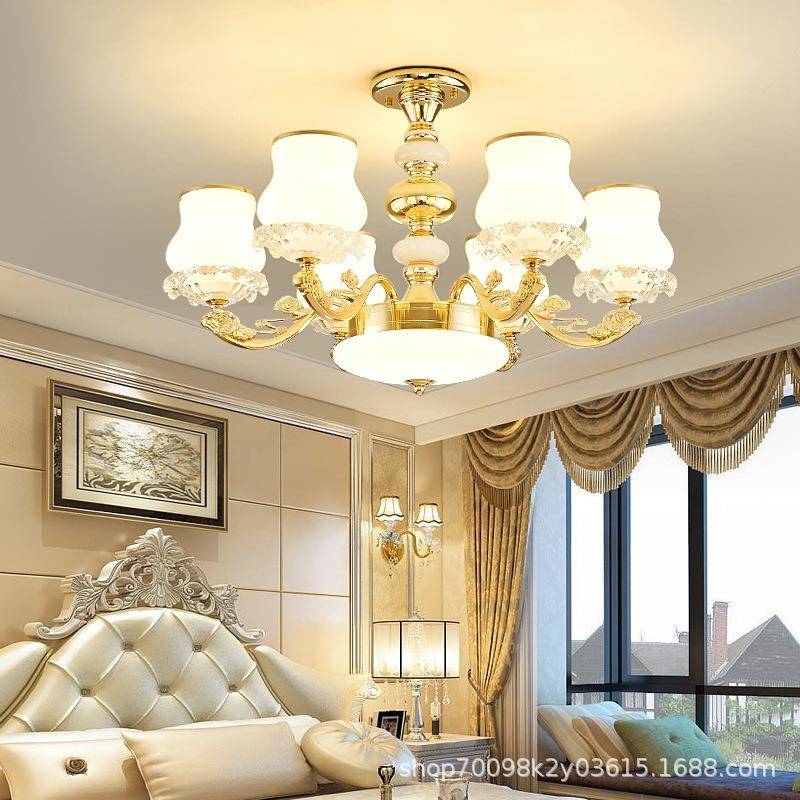 欧客6052厅吊灯现代简约气家用大厅主灯餐厅灯卧室书房202式5年大