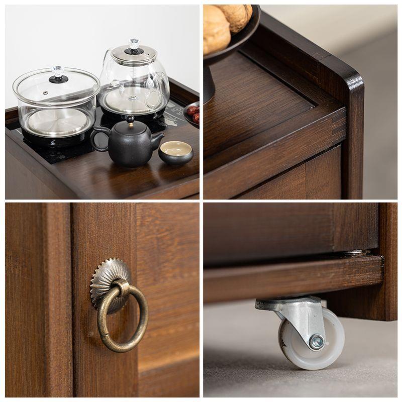 动台几小茶桌家用移茶水柜NKY阳台茶车茶具茶茶盘烧水壶一体组合