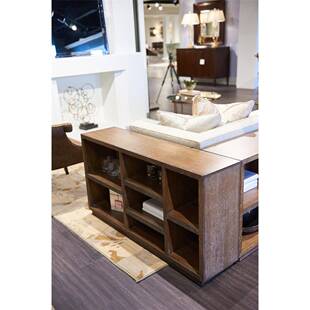 美式 村实木简约书柜书橱客厅书房家屋用板小户型乡别YFW墅样房全