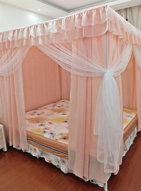 加厚物理遮光床RCZ帘公主风蚊帐一式幔体防床尘1.5m2米1.8双人床