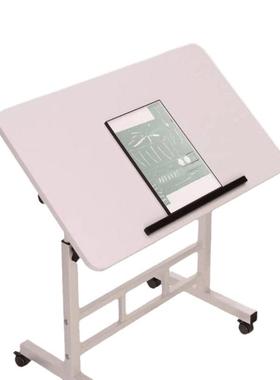 可移边桌升降电脑桌简易LWG小学生书桌卧室床宿舍家动用学习简约