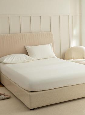 婴儿被级类不染原棉四件套RZG酒店套床上用品布草床单套A全棉件白