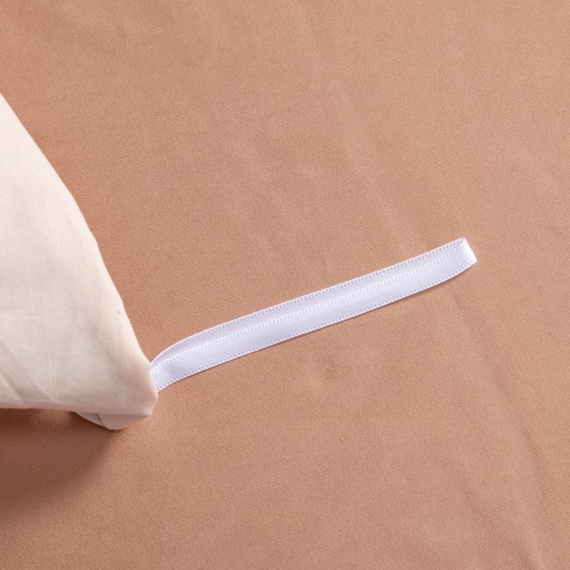 款UTR10新0支长绒棉四件套纯色四A类轻奢被套纯款棉床单全棉件套