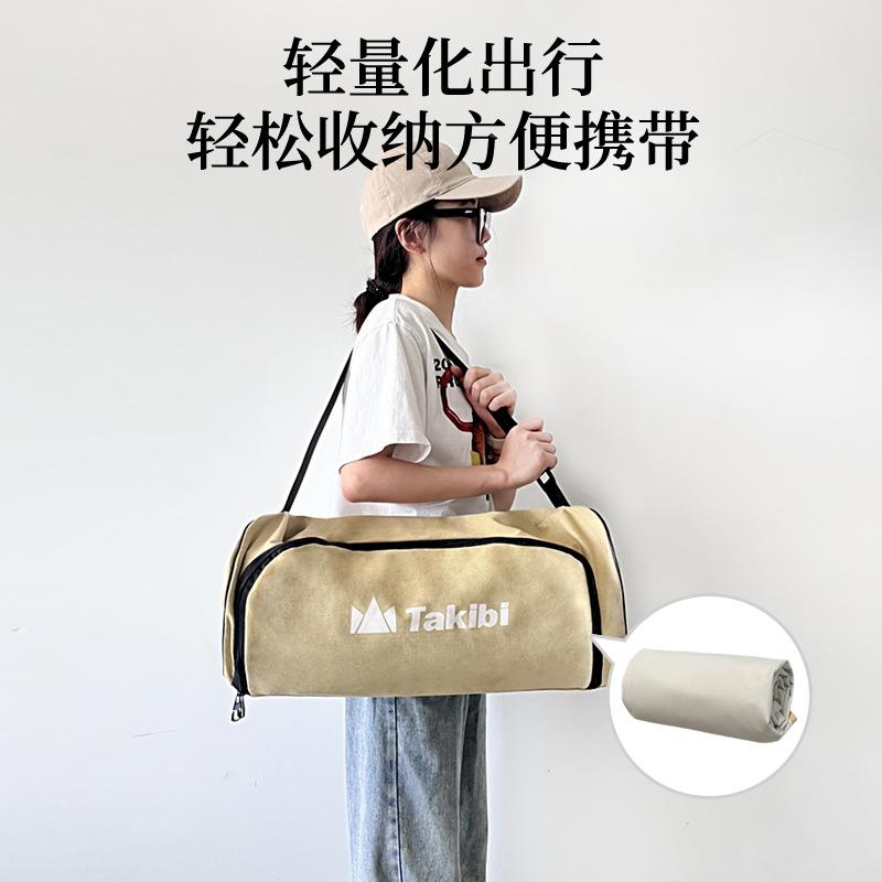 充气垫打地铺用全自QYH拉床丝气垫家床单动双人户外露营三人床