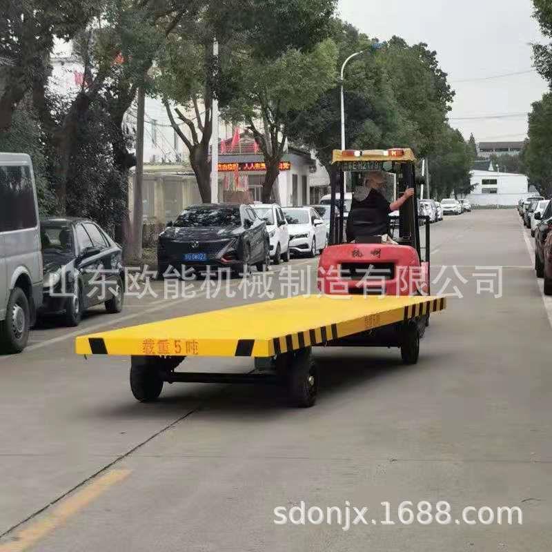 大RUR型货平物板拖车工业运输吨车重型物流货台车拖板车8运站平板