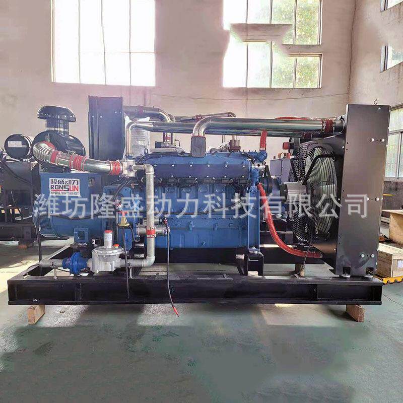 厂家货页岩气电机组120kw120kw发天然沼供气发电机组发电柴油发机