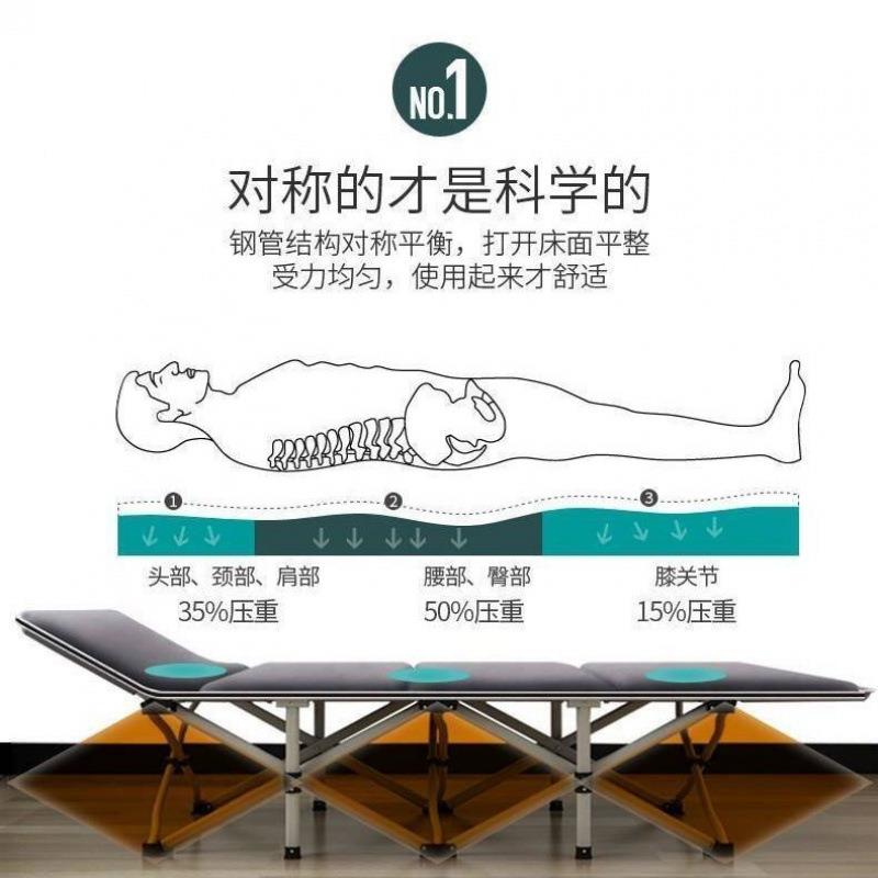 折叠床午睡床单休人床午休折叠床陪见详情护午床办公室简易休息床