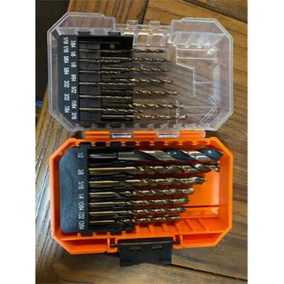 高速钢属家手电钻打21pcs金孔手用工切割机头家具钻高速钢含钴麻