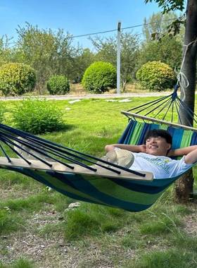 吊WKI床户单双人防侧翻加厚帆外布生人室内宿舍学寝室秋千成睡觉