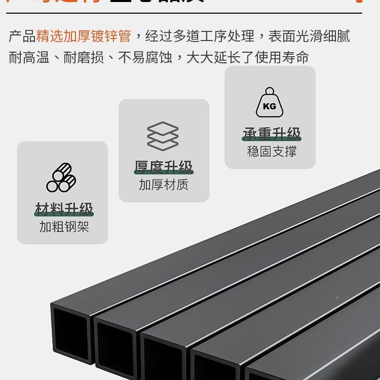 庆道具新款铁艺架子景支F97MJ996架伸背缩杆婚纱幔婚架布幔支架礼