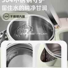 熊烧水壶2025新款家用电热水壶煮水壶开水壶高颜值大容量宿舍用