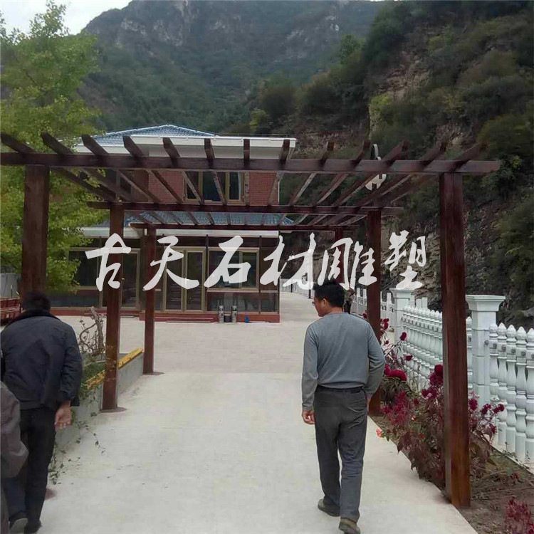 山西木凉亭   山西防腐木长廊  山西葡萄架