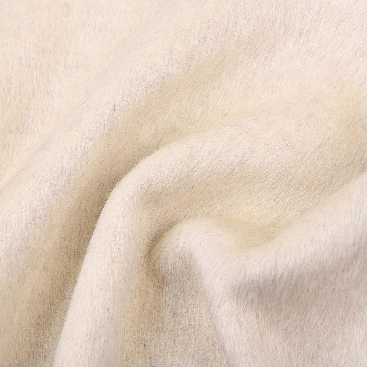 2年新款秋冬大衣面羊ZPK绒双面料全毛双面长4双毛毛呢面料面呢面