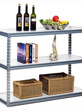 高颜值家居钢角置架物AVH架书架仓库房轻型货螺栓家用仓储货无架