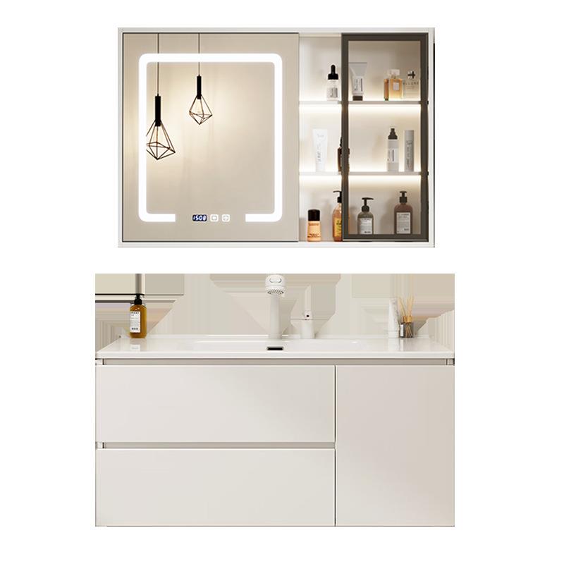 66/76cm/8696/10116厘6米陶/瓷盆实/木非标浴室柜洗MAN漱台洗脸新