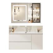 76cm 8696 10116厘6米陶 瓷盆实 木非标浴室柜洗MAN漱台洗脸新