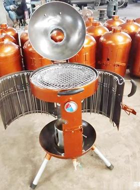 无烟烧烤吊炉户外烧焖烤炉商炭用环保无烟木炉AL744137野炊烤小型