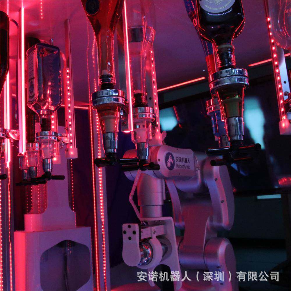 机器人自动OSU售卖餐调酒机鸡尾现酒自动点单调酒吧清吧厅投放创