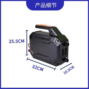 厂电家直销标准皮款 动外打气浆 12828自动划艇车载充气泵户便携式
