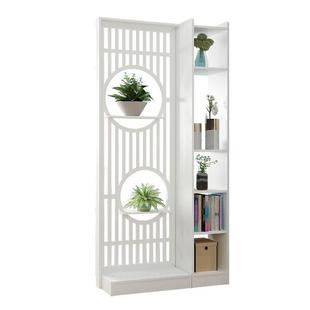 玄关进门YUN隔断屏风客约厅家用简现代入隔户中式 断门饰置物架遮