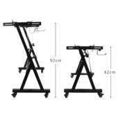 架便盘携Z型电子琴重型钢琴键式 支架带轮子54DUM键61键88键通用可