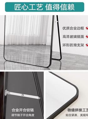 全网身镜穿衣落地镜家用壁挂XLS贴墙红生卧子室宿舍挂女墙立体试