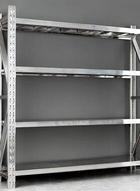 304架不加锈VRK钢仓储货架重型多工层可调节厚置物冷库无尘车间厂