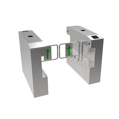 纹小区学校人脸识别防撞小闸指识别卡扫码刷门SFE禁一体机票摆务