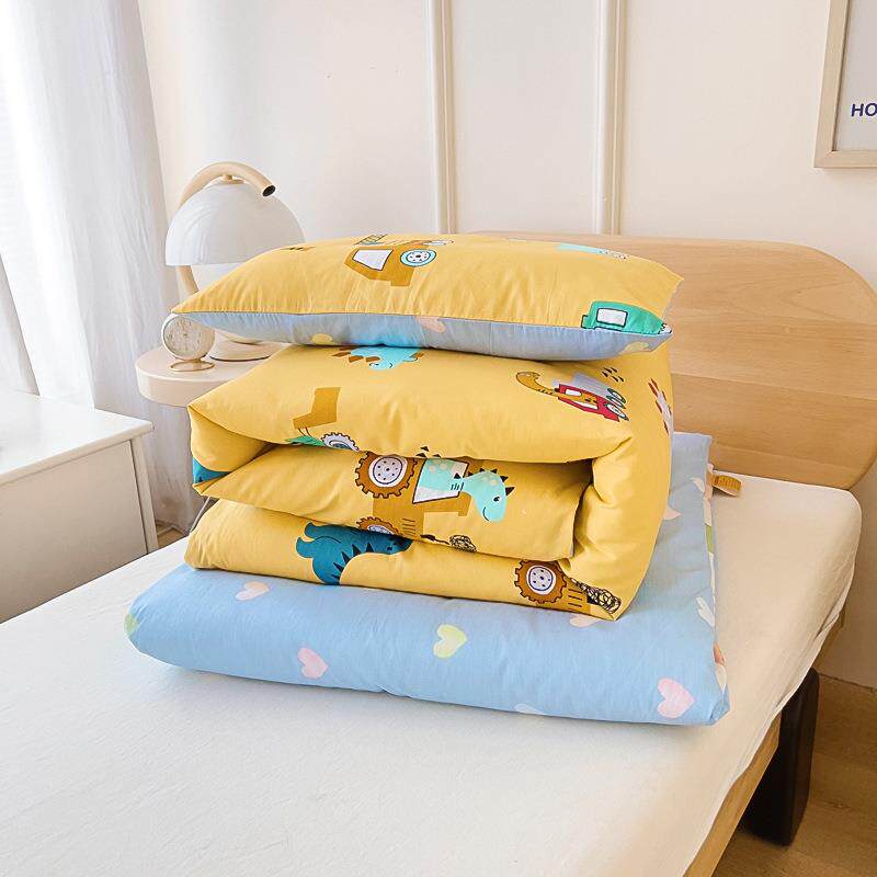 20PAD25新款全棉幼园被子三件套童午睡被儿褥宝宝入园含棉芯六件