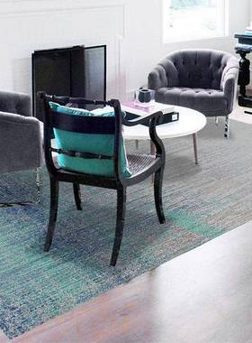 HA0001家方居然块地毯现代自田园风格卧地毯客厅满室铺拼接方块地