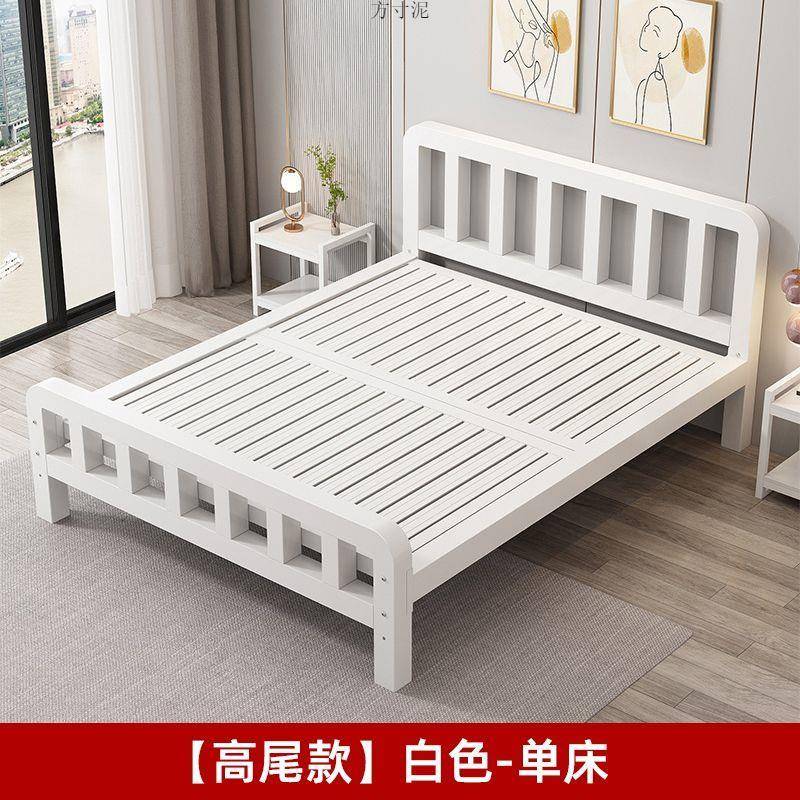 铁床OXX双床家用1.5艺米加厚加固铁床人.单人不锈钢床18出租房铁