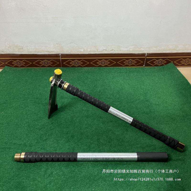 。户外锄头多功能用工农具手工锻拆厚打老式加996多功能锄头可卸