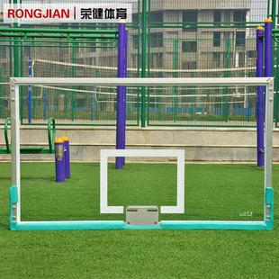 球篮板钢化玻璃球篮板成篮板篮人户外标璃准室外标准篮球板玻篮板