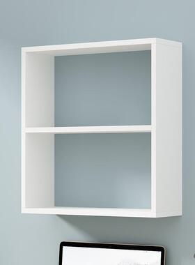 上置墙物壁挂墙书架架创意卧室隔板面收纳格子学校宿舍墙壁柜9815